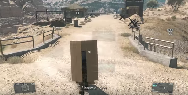 Illustration for article titled Metal Gear Solid V’s Cardboard Box Is The Best